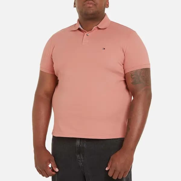 Tommy Hilfiger 1985 Logo Cotton-Blend Polo Shirt - L