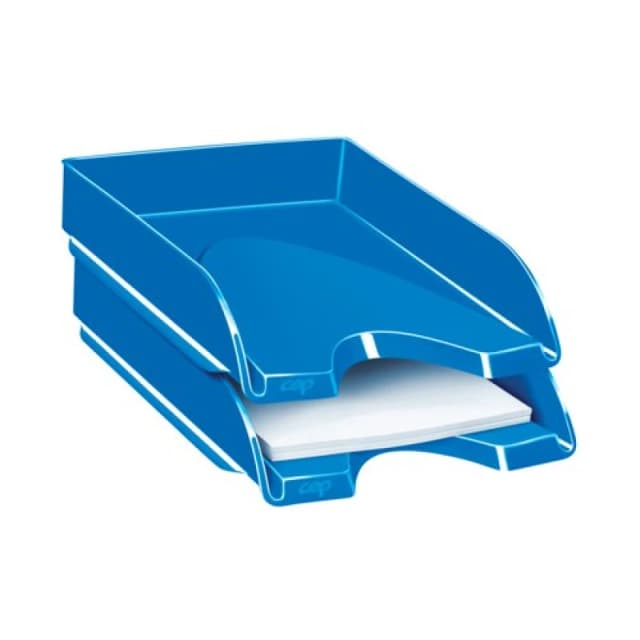 CEP Pro Gloss Letter Tray A4 Blue 200G Blue