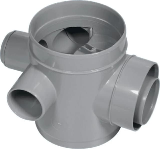 McAlpine MD100 2"/3" Multi-Drain Concrete Ground Floor Gully Grey