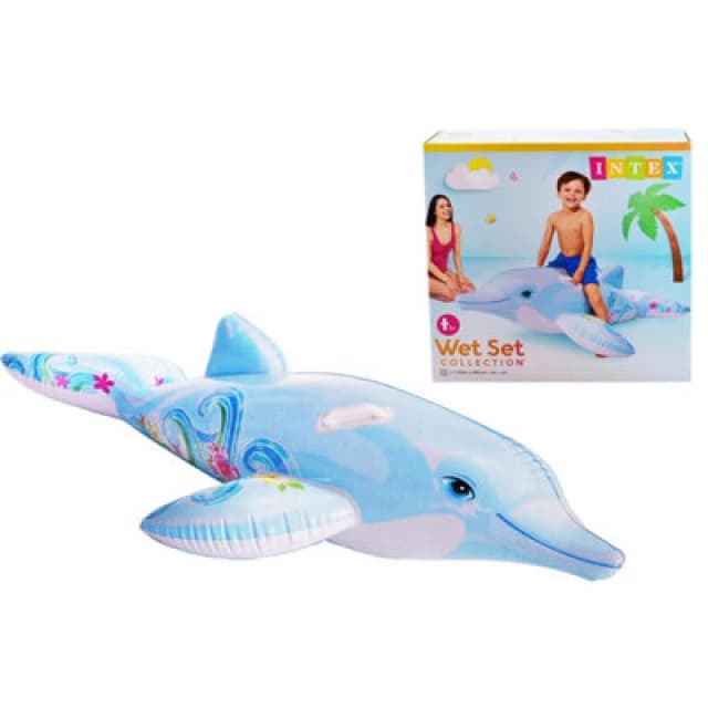 Intex Lil Dolphin Ride On Inflatable Multi unisex
