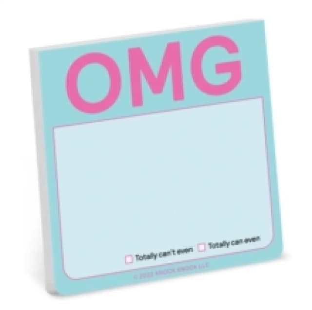 Knock Knock OMG Sticky Note (Pastel Version) Other printed item