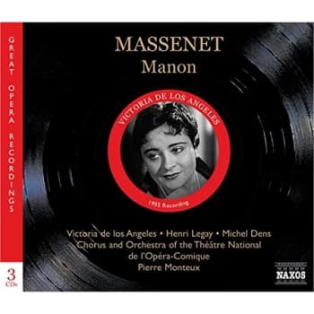 Jules Massenet - Manon (Monteux, De Los Angeles) CD