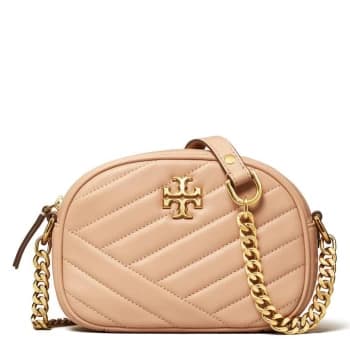 Tory Burch Kira Chevron Camera Bag - Devon Sand