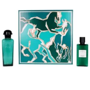 Hermes Eau DOrange Verte Gift Set 100ml EDC + 80ml Shower Gel