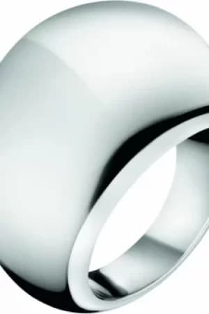 Ladies Calvin Klein Stainless Steel Size L Closed Ring KJ3QMR000106