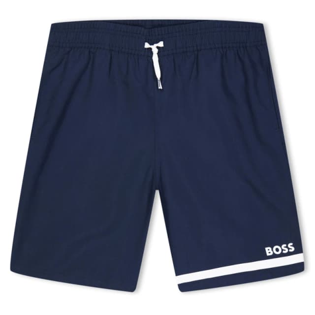 Boss Logo Swim Shorts Infants Swim Shorts 4Y Blue 30821918135