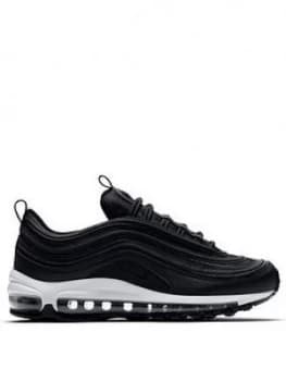 Nike Air Max 97 - Black/White, Size 3, Women