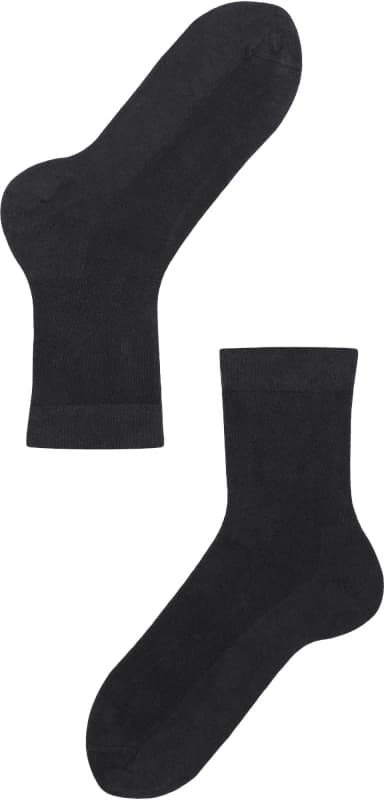 Lenz Think About Ladies Socks - Pack of 2, black, Size 35 - 38 for Women