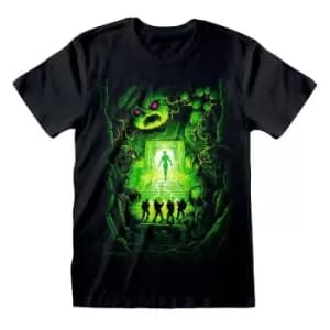Ghostbusters Unisex Adult Dan Mumford T-Shirt (M) (Black)