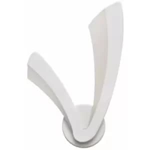 Helam Lighting - Helam Florance Integrated LED Wall Lamp White 22cm