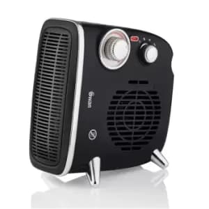 Swan Vertical Fan Heater - Black