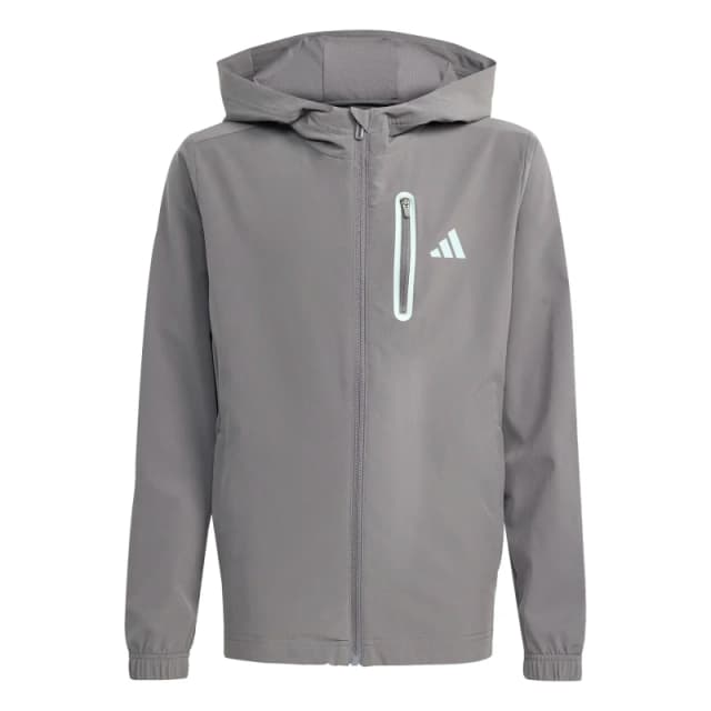 Adidas Children's training jacket adidas Tech Gris Male 13/14 years