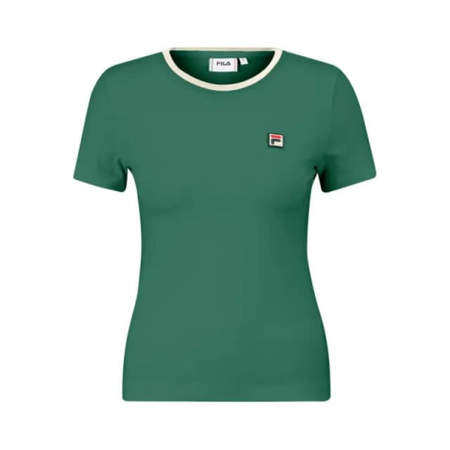 Fila Womens slim fit T-Shirt Fila Lectoure Vert Female S