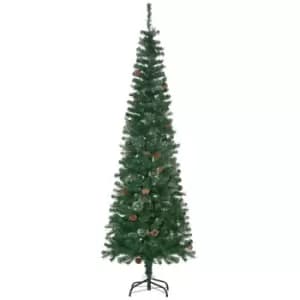 Christmas Tree Pencil 6.5' with 27 Pine Cone - HOMCOM TJ Hughes