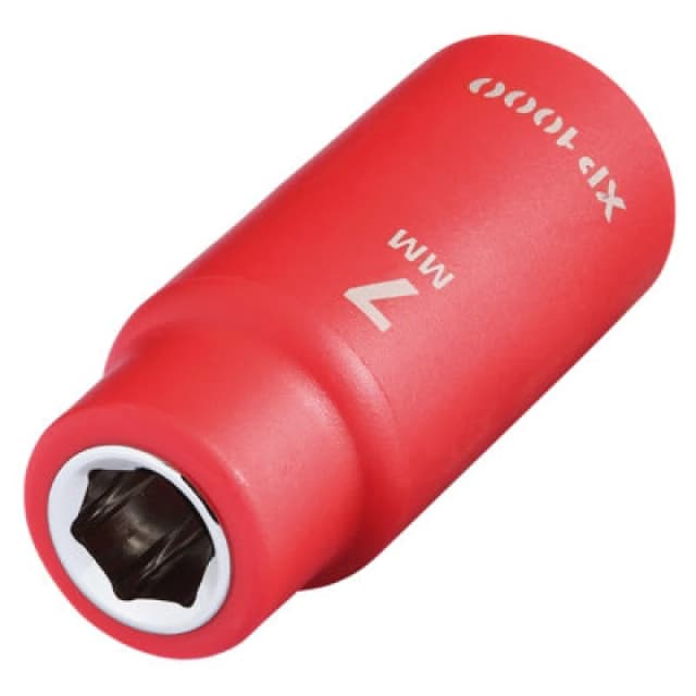 Draper XP1000 1/4" Drive VDE Insulated Hexagon Socket 18744 Drive: 1/4"