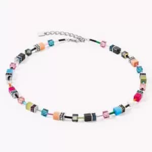 Coeur De Lion Classic GEOCUBE Necklace Multicolour Fancy
