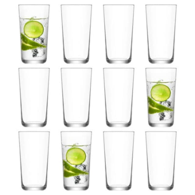 LAV Glassware Lav Assos Highball Glasses - 490Ml - Pack Of 12