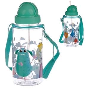 Monsters Design 450ml Childrens Water Bottle