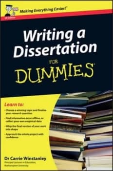 Writing a Dissertation for Dummies by Carrie Winstanley Paperback