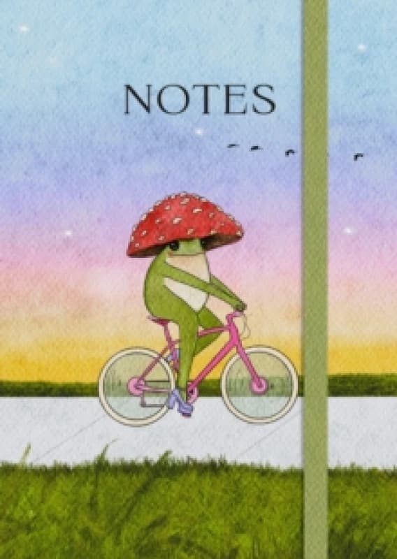 The Little Frog Notebook : A Beautiful 160-Page Lined Notebook Featuring the Internets Beloved Mushroom Frog, from the Artist Maybell Eequay Paperback