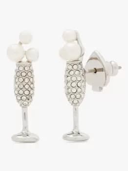 Kate Spade Cheers To That Stud Earrings, Neutral Multi, One Size