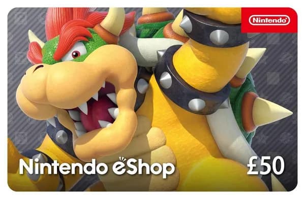 Nintendo eShop £50 Gift Card