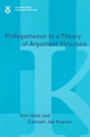 prolegomenon to a theory of argument structure