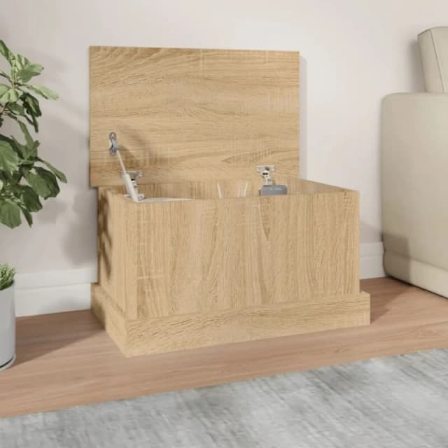 VIDAXL Vidaxl - Storage Box Sonoma Oak 50x30x28cm Engineered Wood 8720845793890