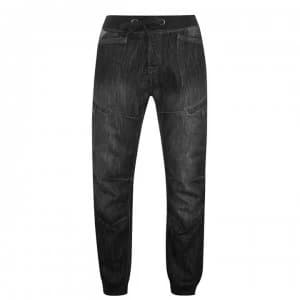 No Fear Cuffed Jeans Mens - Black