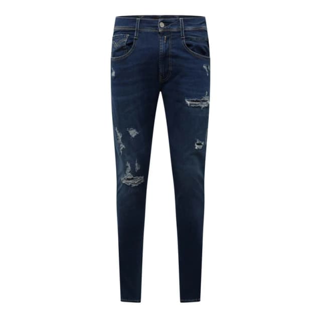 Replay Bronny Ripped Slim-Fit Jeans Blue male 31R