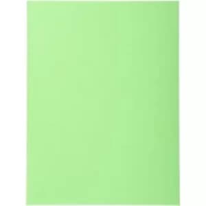 Forever Square Cut Folders A4 Bright Green, 5 Packs of 100