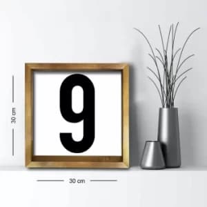 3030AHS-0112a Multicolor Decorative Framed MDF Painting