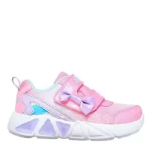 Skechers Tri-Brights Lil Gleam Girls Trainers - Pink