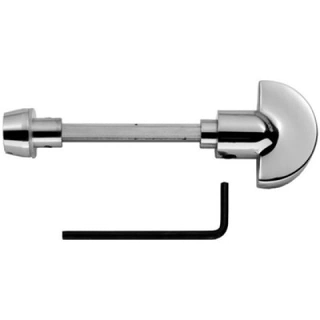 Loops Spare Slim Thumbturn Lock and Release Handle 67mm Spindle Polished Chrome Multi unisex