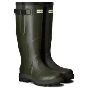 Hunter Unisex Balmoral Classic Wellington Boots Dark Olive 10 (EU44)