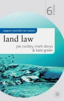 Land Law by Joe Cursley Paperback