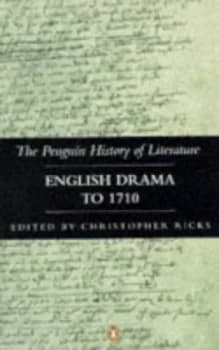 English Drama to 1710 by Christopher Ricks Paperback