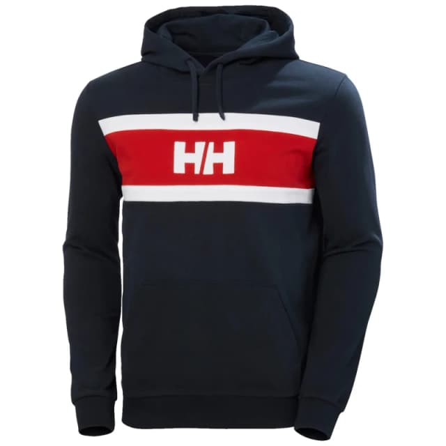 Helly Hansen Cotton hoodie Helly Hansen Salt Bleu Male S
