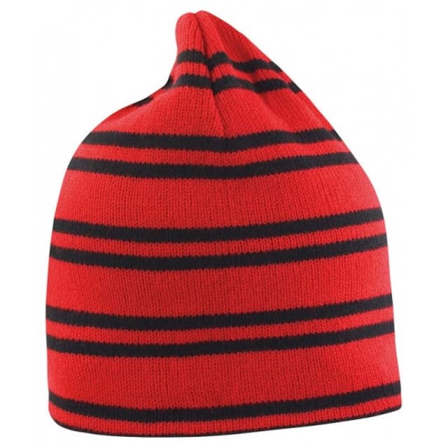 Result Result Men Team Reversible Beanie in Red Red One Size Male 5063425958337