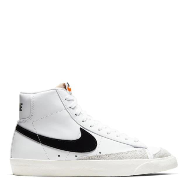 Nike Blazer Mid 77 Hi Top Trainers White/Black female 2 (35)