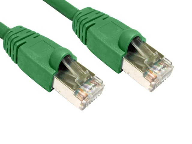 Cables Direct Cat6. 15m. FTP networking cable Green F/UTP (FTP)