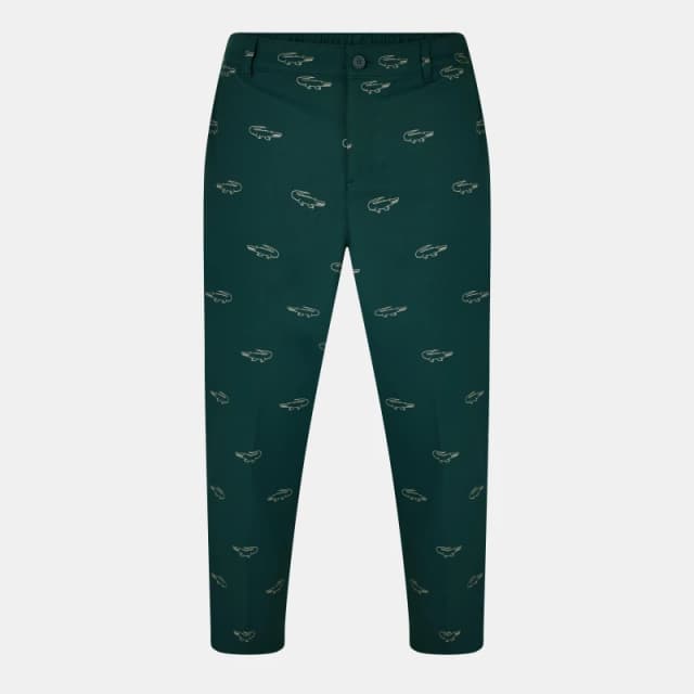 Lacoste Mens Ultra Dry Golf Trousers Sinople/Khaki male 40W R