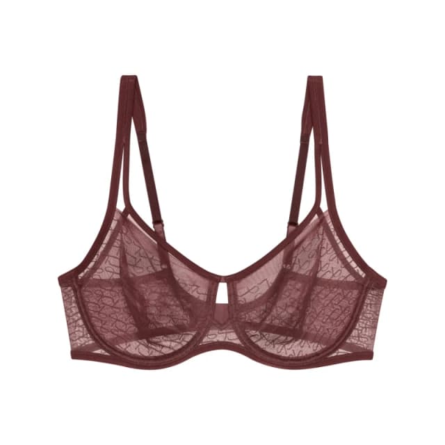Triumph Womens bra Triumph Signature Sheer 01 Marron Female 85E