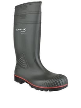 Dunlop Acifort Wellies - Green , Green, Size 10, Men
