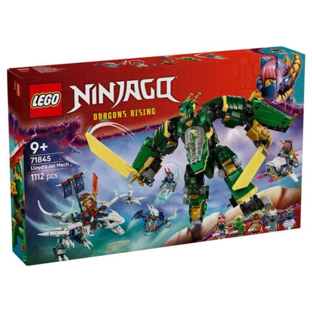 LEGO LEGO NINJAGO Lloyd's Jet Mech Ninja Toy Building Kit 71845 Lego One Size Multi 72212199000