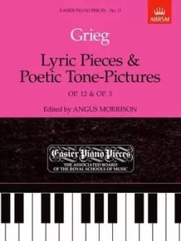 Lyric pieces & poetic tone-pictures, Op. 12 & Op. 3 - Edvard Grieg - Sheet music - Used