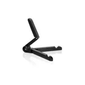 Mobilis Portable Fold-up Stand Passive holder Mobile phone/Smartphone Tablet/UMPC Black