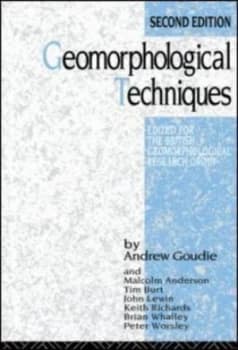 Geomorphological Techniques by Andrew Goudie Paperback