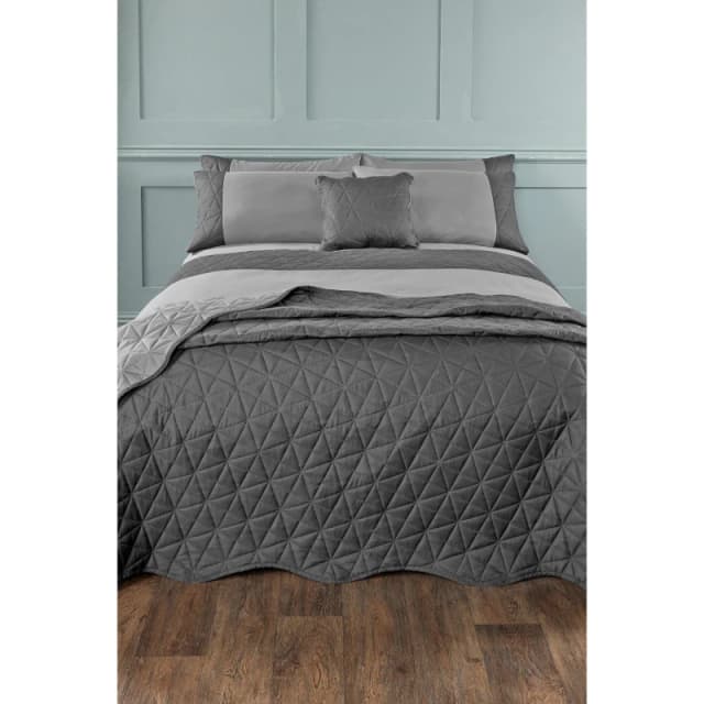 Homelife Pinsonic Geo DS 52 - Grey Grey Double