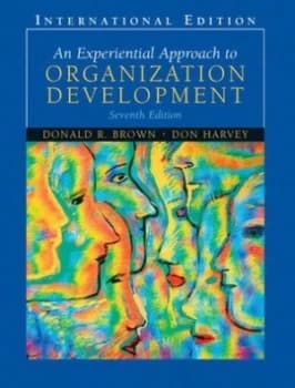 An Experiential Approach to Organization Development by Donald R. Brown Paperback